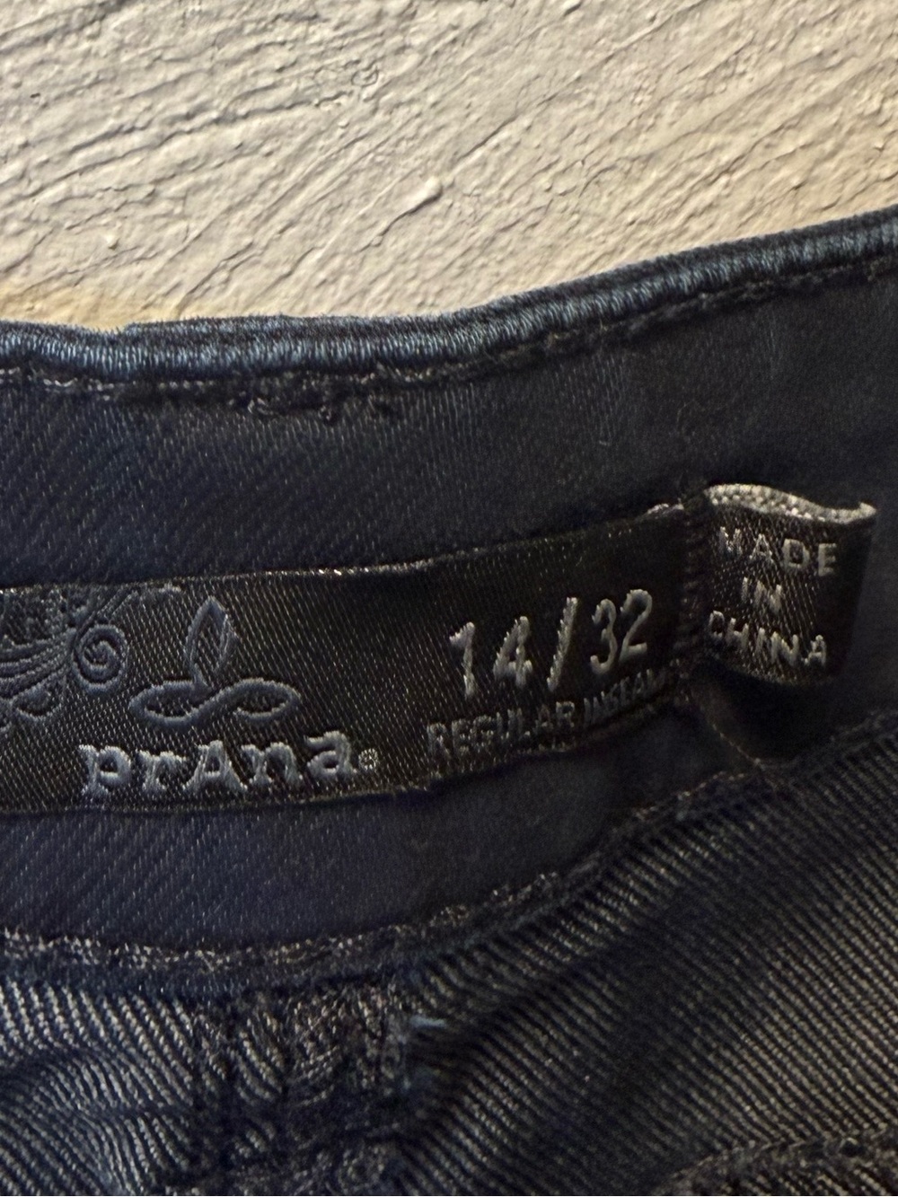 PrAna Organic Cotton Blend Blue Slim Straight Pants Stretch Everyday Chinos 14 - Picture 3 of 3